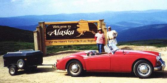 MGA with trailer attached