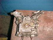 Weber 40DCOE carburetor on home made manifold