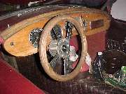 MGA steering wheel