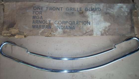 Arnolt grill guard and badge bar
