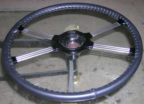 Steering wheel wrap