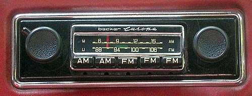 Becker brand radio
