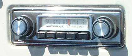 Radio - Motorola push button