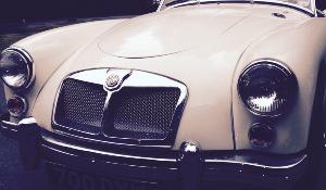 MGA with mesh style grille