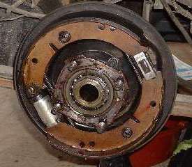 MGA rear brakes
