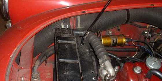 4 inch air hoses properly connected