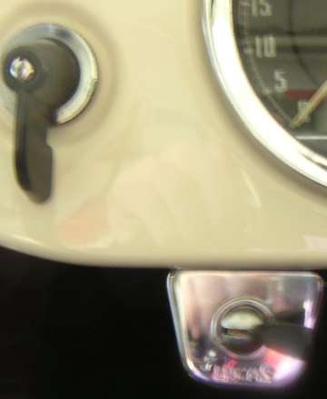 toggle switch on bracket below dash