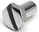 Screw for cover on number plate lamp