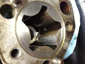 worn oil pump inner rotor