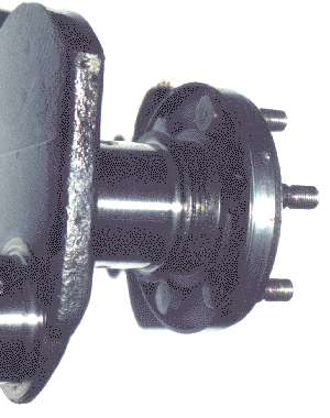Slip ring installed on crankshaft