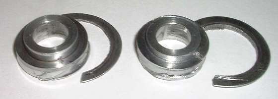 broken alloy valve spring caps