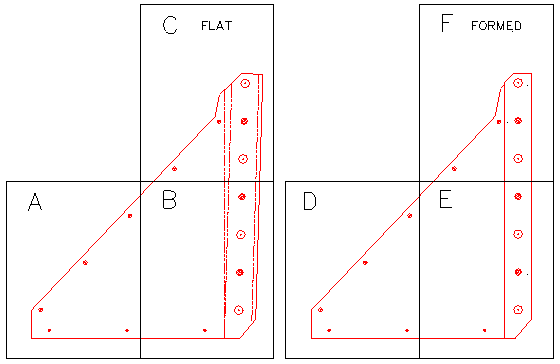 Frame side plate templates