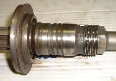 mainshaft with oil pump spool