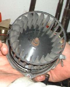 MGA Twin Cam heater blower