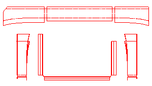 Door pocket liner panel