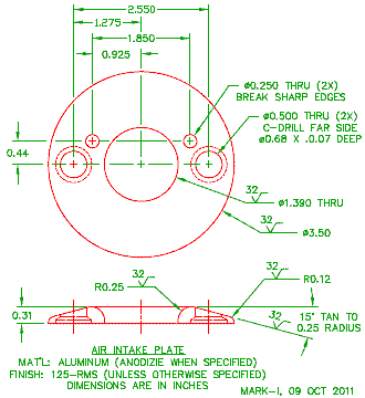air plate drawing #1