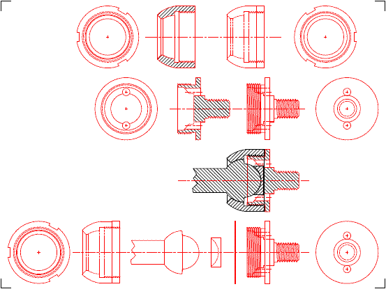 Inner ball joint drawing