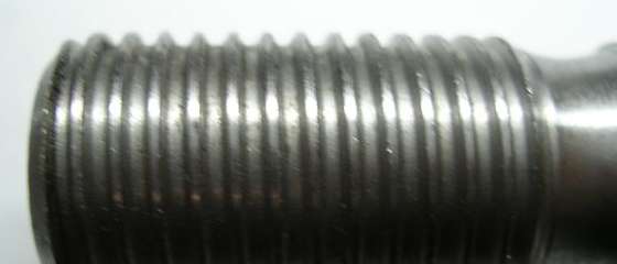 Replacement swivel pin threads