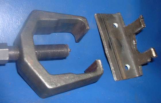 Puller with special made bracket