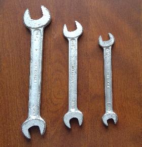Superslim flat wrenches