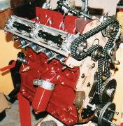 Chain driven camshafts