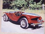 Boat tail roadster