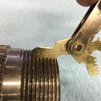 Splined hub threads, 2-mm