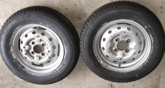 1500 and 1600 type steel wheels