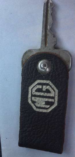 MG Leather Key Fob – MG Shop