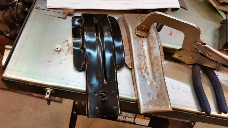 SPARE TIRE CLAMP, Fabrication