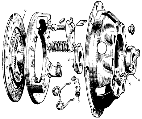 clutch plate drawing