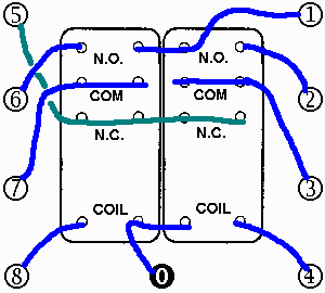 DTDP relay hookup diagram