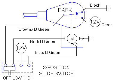 WIPERS Two speed with relays