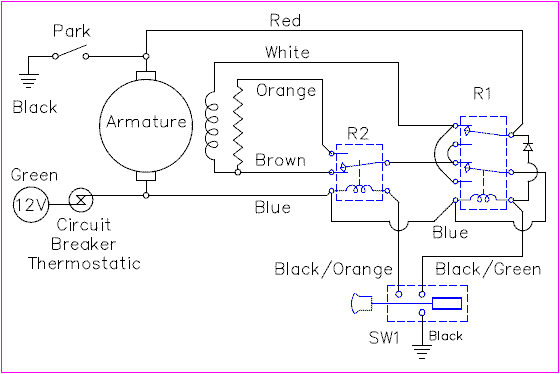 Wipers Two Speed Dr3 With Relays