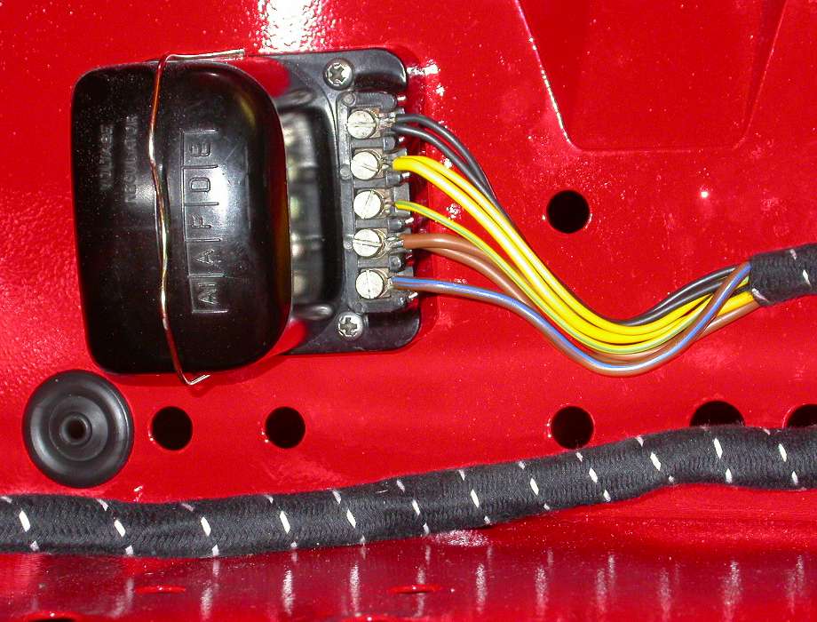 MGA wiring harness installation