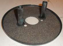 air cleaner back plate with gasket