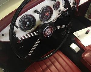 power steering in the MGA